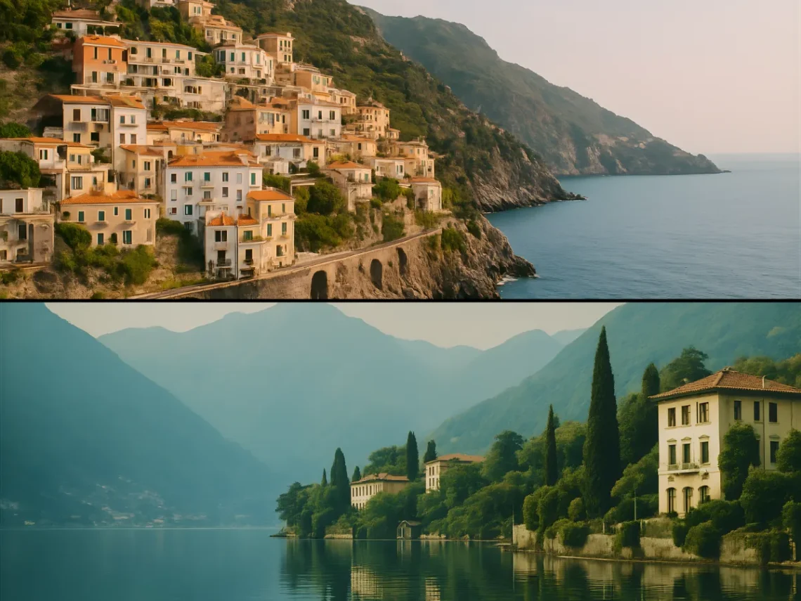 amalfi vs como Honeymoon