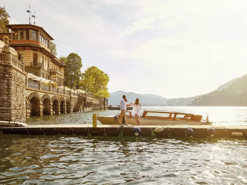 lake como Mandarin honeymoon