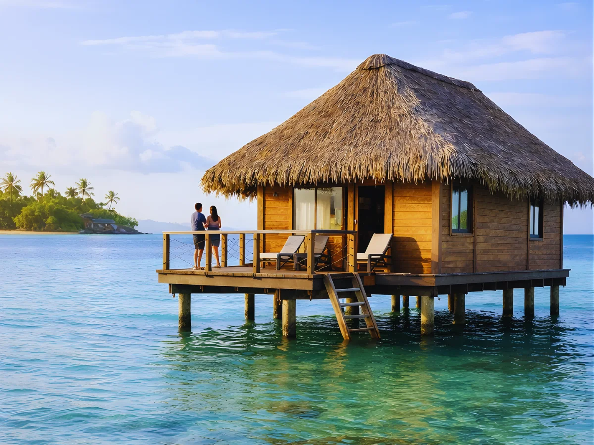 budget Overwater Bungalows honeymoon