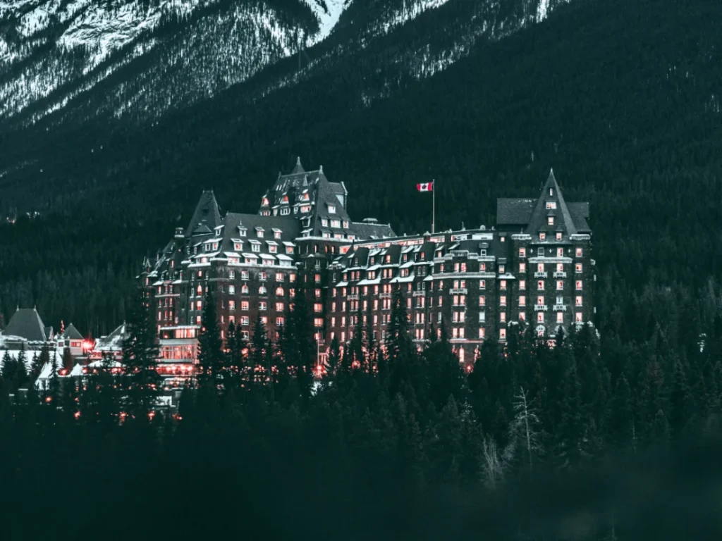 Winter honeymoon Banff National Park, Canada