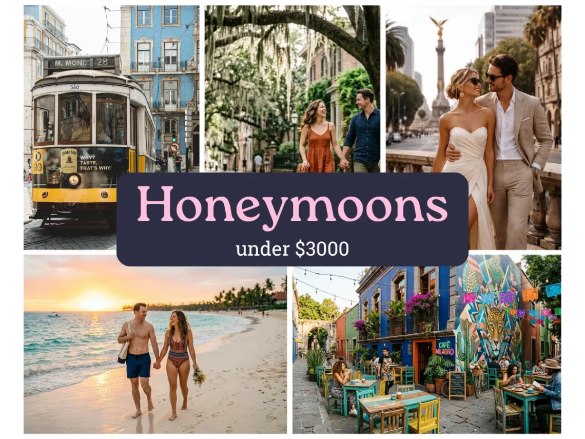 Budget honeymoon under $3000