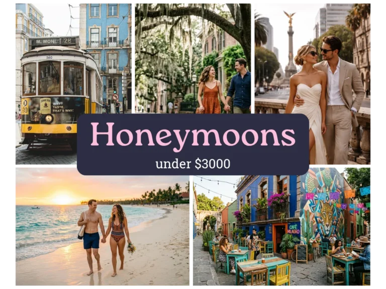 Budget honeymoon under $3000