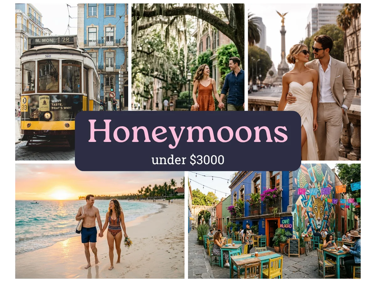 Budget honeymoon under $3000