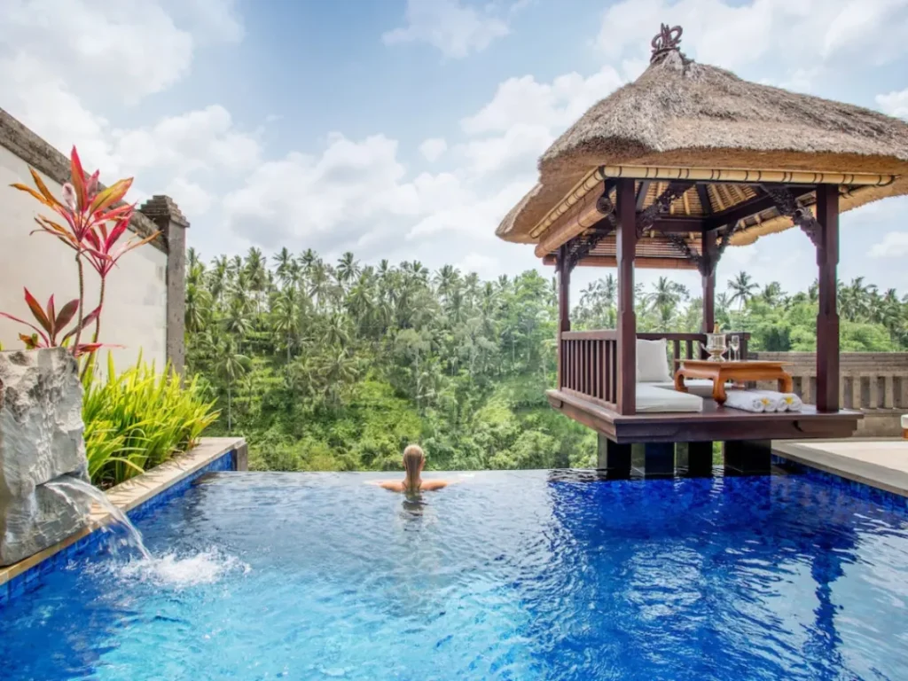 Hotel with private pool for honeymoon