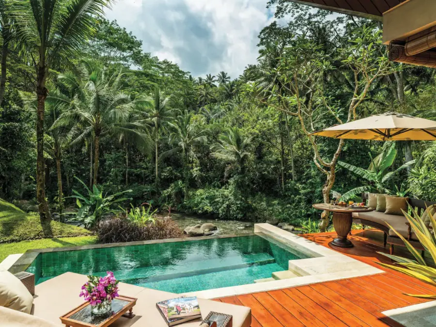 Hotel with private pool for honeymoon in bali