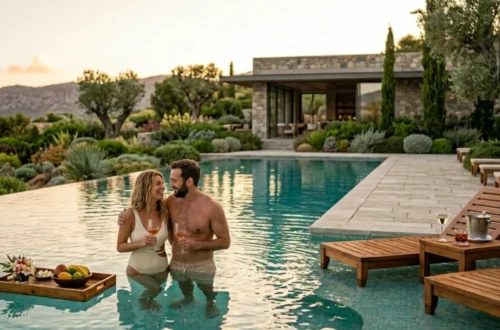 Hotel with private pool honeymoon
