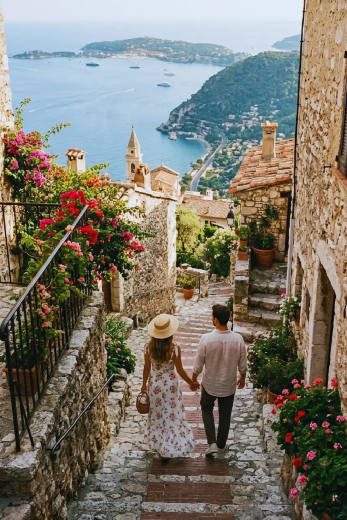 honeymoon in eze france