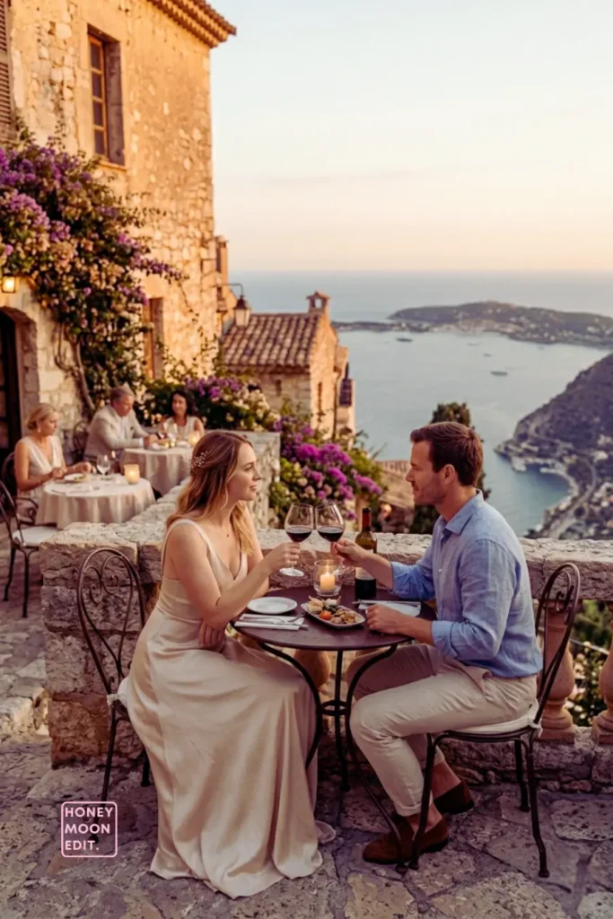 honeymoon in eze france